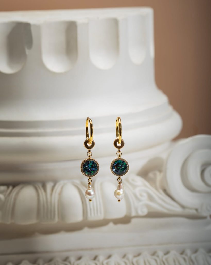 Pearl & Mother of Pearl Convertible Earrings